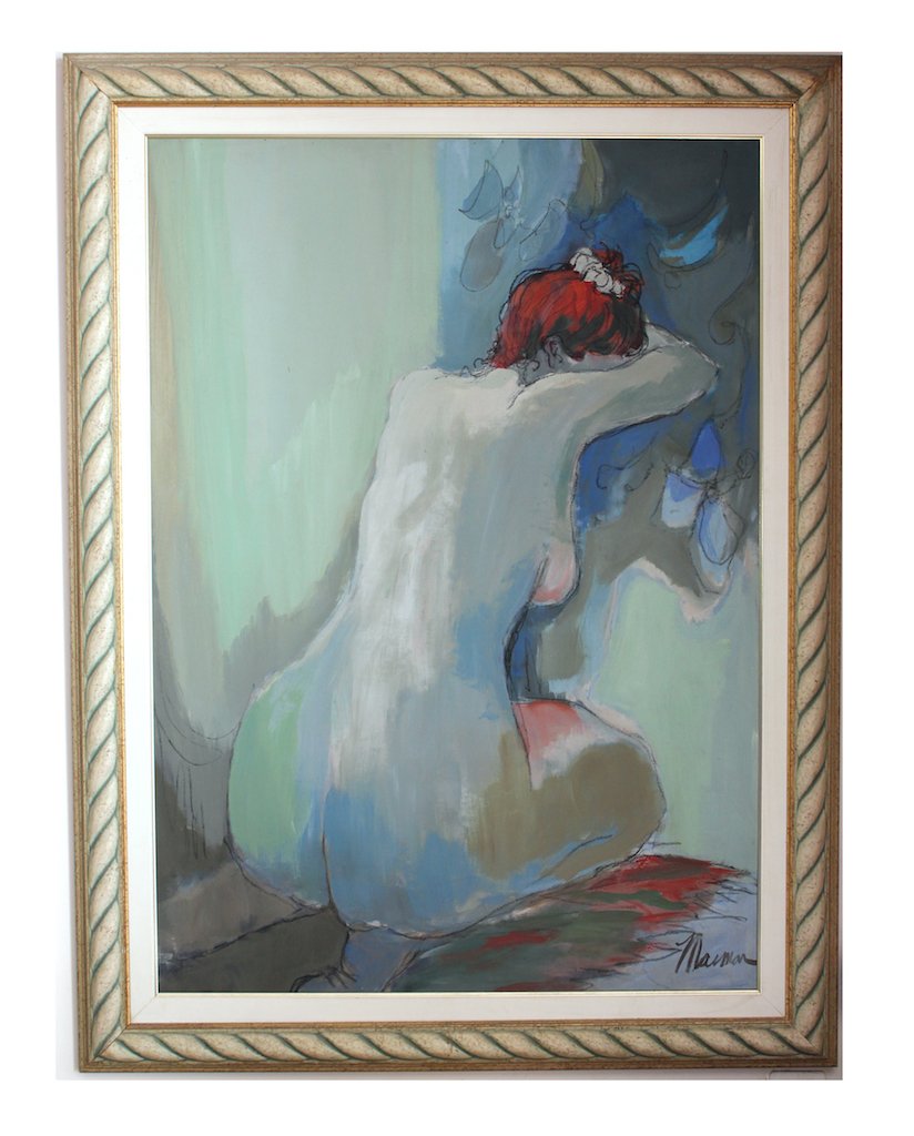 Isaac Maimon Original Acrylic on Canvas HS Large (1 of 3)