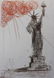 Salvador Dali "Statue of Libery" New York City Original - 2
