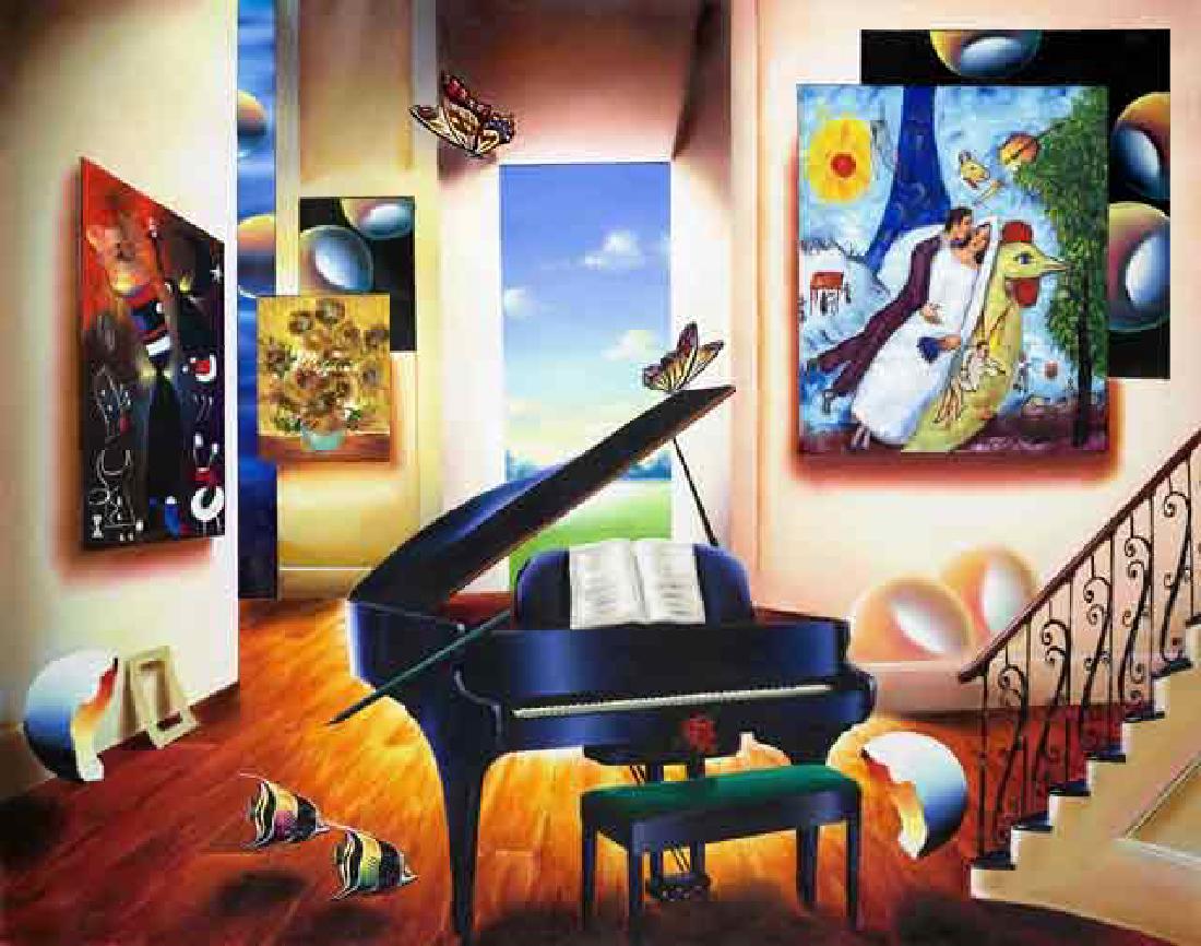 Ferjo Giclee on Canvas LOVER'S SONG (1 of 1)