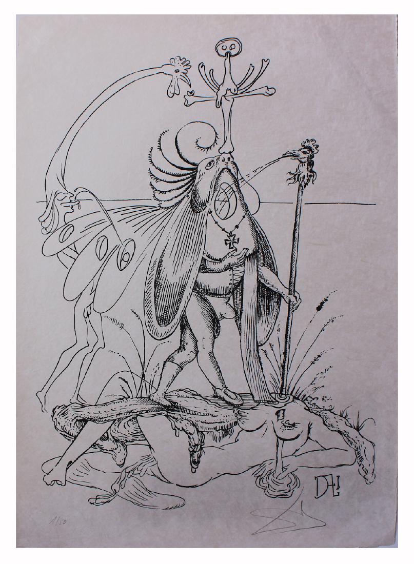 Salvador Dali Original Lithograph "Les Songes (1 of 5)