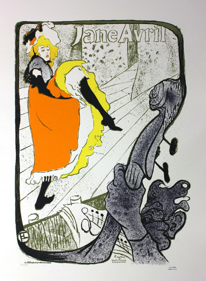 Toulouse lautrec Limited Edition lithograph (1 of 1)
