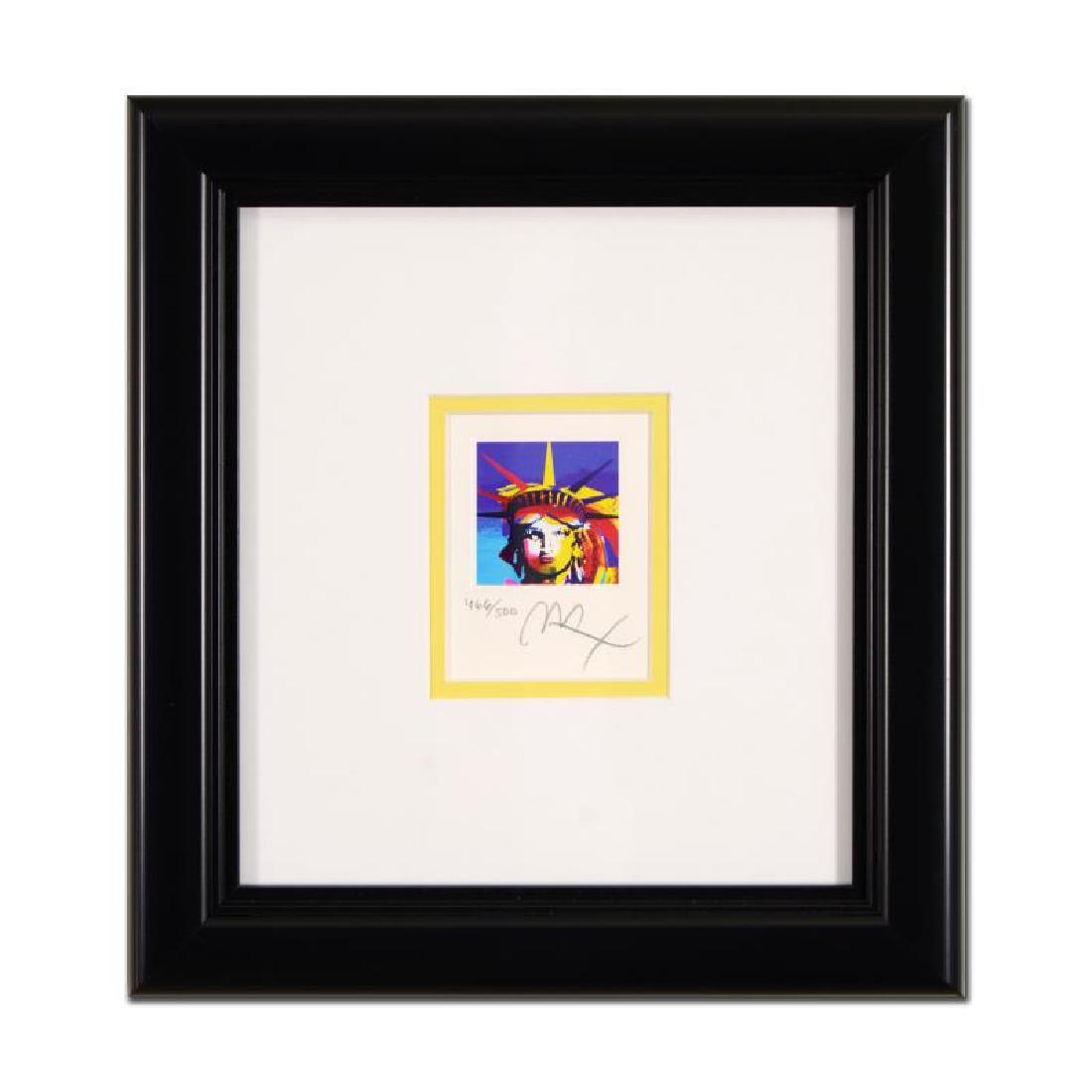Peter Max - "Liberty Head" Framed Limited Edition (1 of 1)
