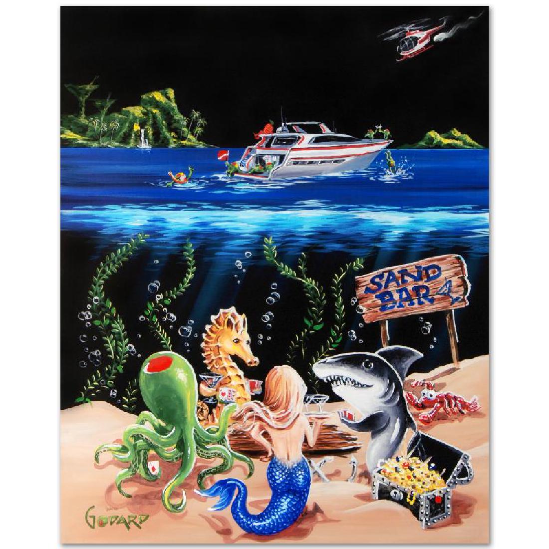 Godard, Michael "Sand Bar 1" Giclee (1 of 1)