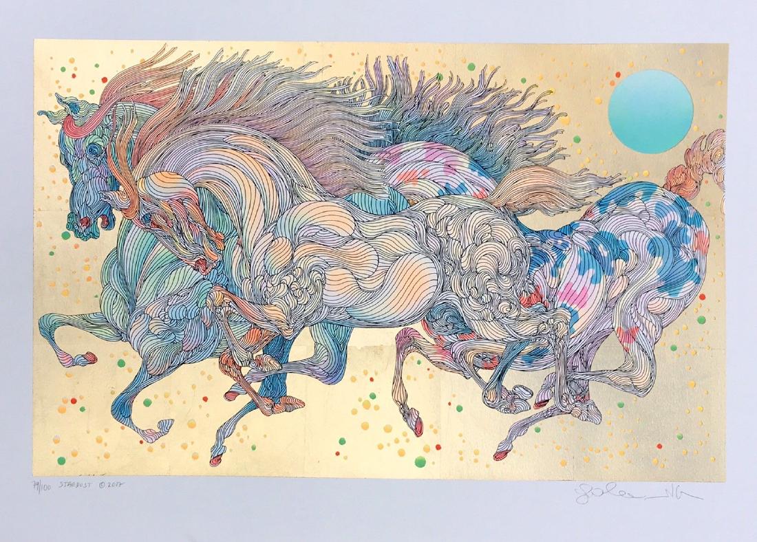Guillaume Azoulay "Stardust Gold Leaf" Signed Limited (1 of 2)