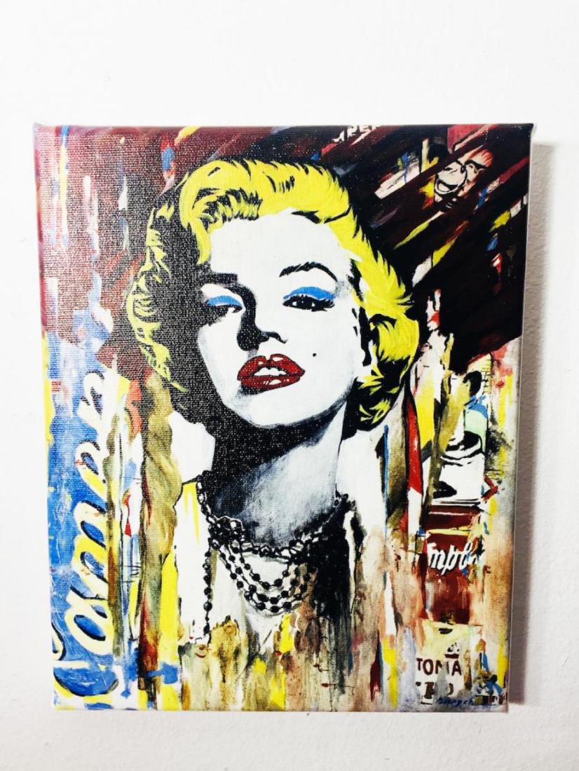 Nastya Roveskaya Pop Art "Marilyn Monroe" Giclee on (1 of 1)