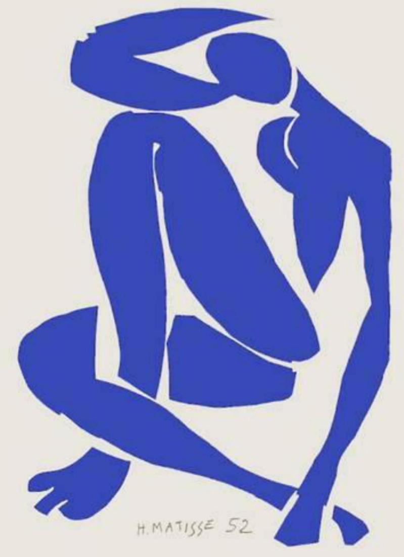 Henri Matisse "Verve - Nu bleu XI" Original Lithograph (1 of 1)