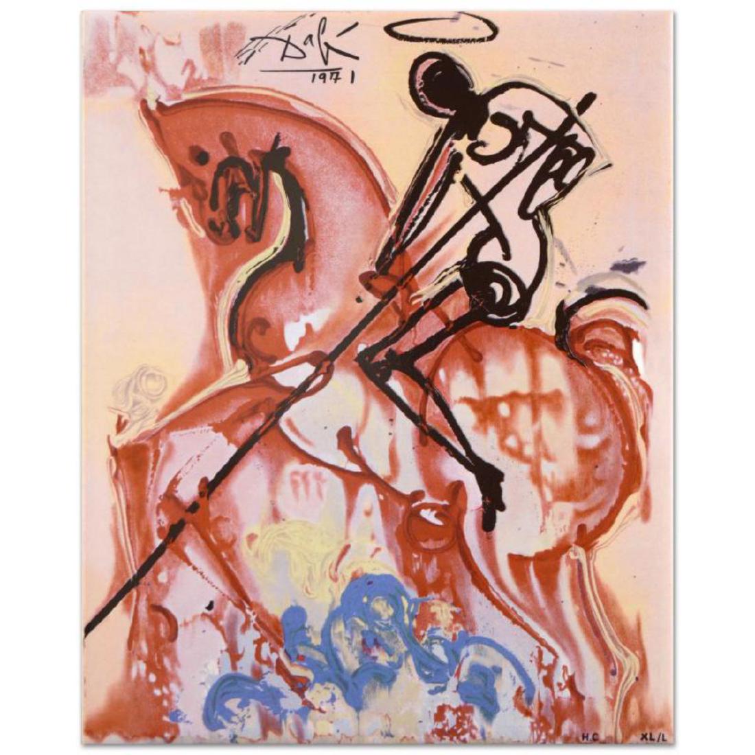 Salvador Dali (1904-1989) - "St. George and The Dragon" (1 of 2)