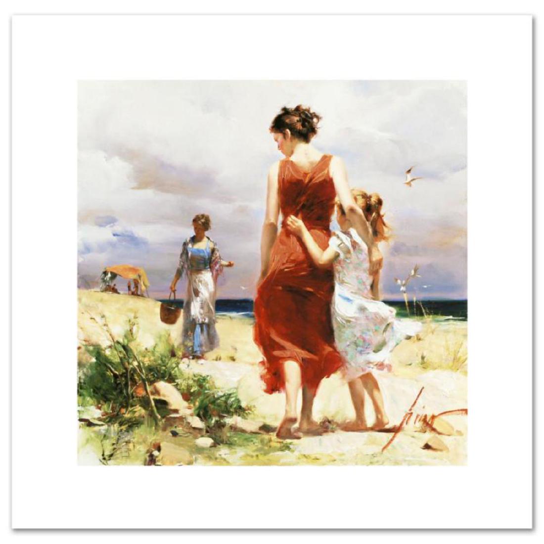 "Breezy Days" LIMITED EDITION Artist-Embellished Giclee (1 of 2)