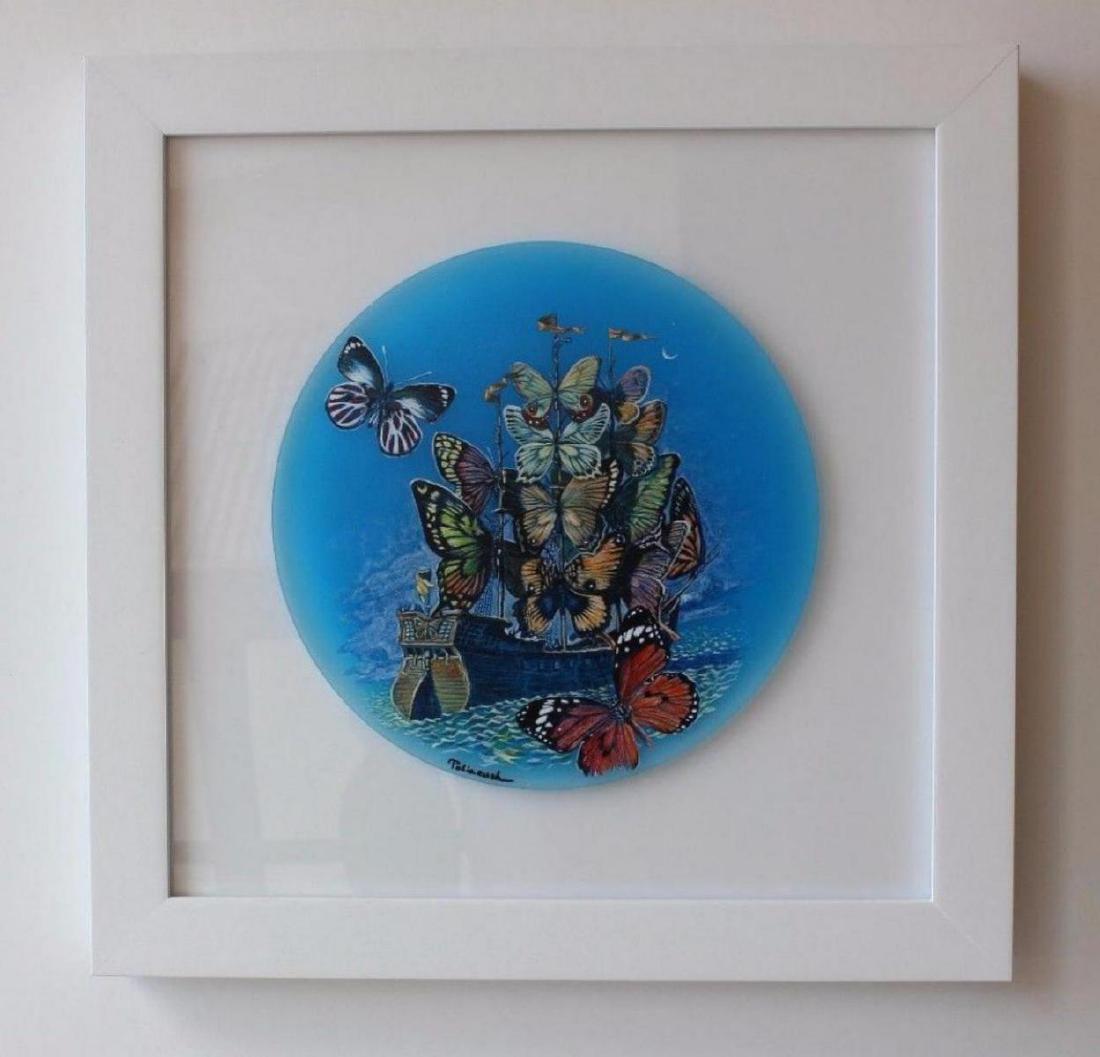 Surrealism Framed Ori. Acrylic Sculpture Eugene (1 of 5)