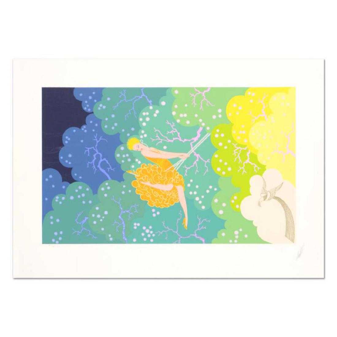 Erte (1892-1990), "The Swing" Limited Edition (1 of 2)