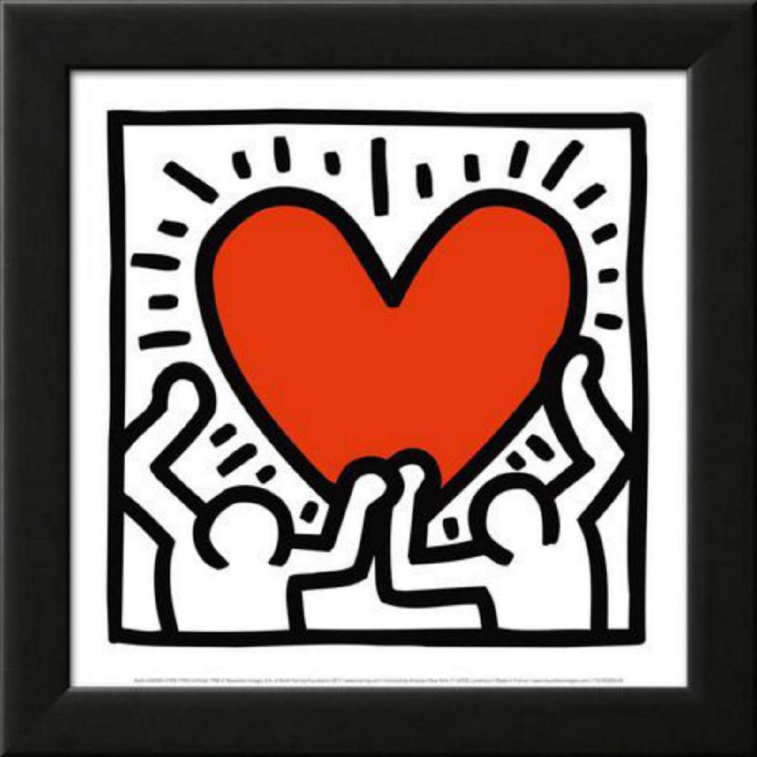 Keith Haring Untitled Pop Art Custom Framed (1 of 1)