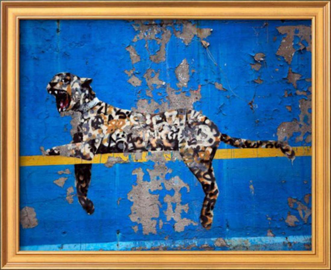 Banksy "Bronx Zoo" Custom Framed (1 of 1)