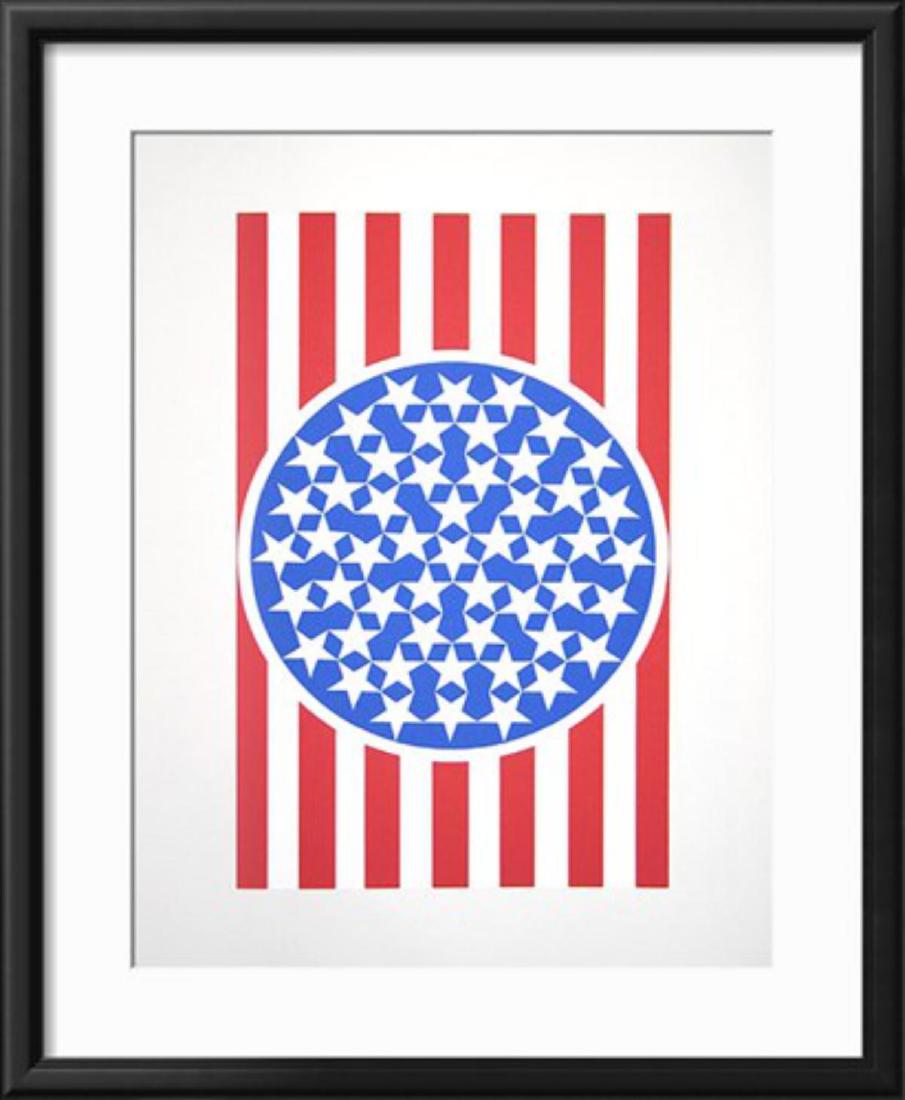 Robert Indiana- New Glory Banner 1 (from the American (1 of 1)