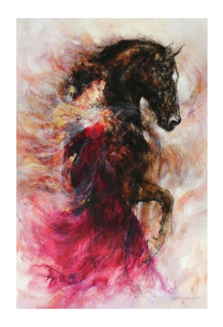 Gary Benfield "Midnight Star" Giclee on Paper: Artist: Gary Benfield. Medium: Giclee on Paper. Title: Midnight Star. Size: 26.25 x 18. Signed and numbered by the artist.