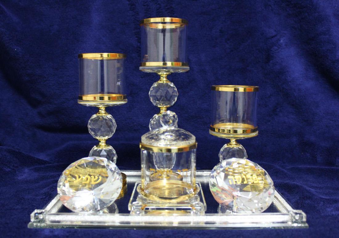 Judaica Set of Shabbat By Jewish Designer (1 of 3)