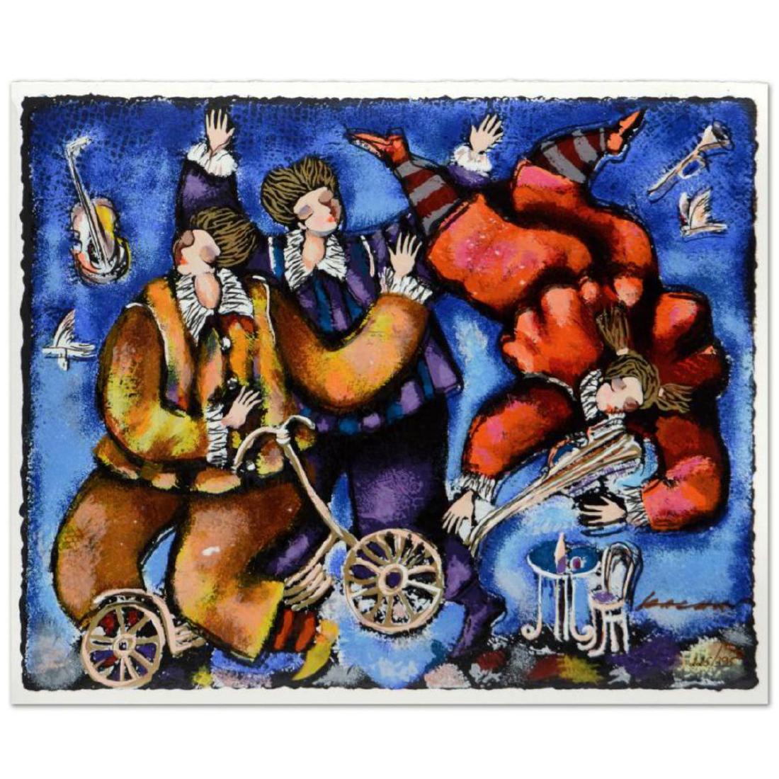 Michael Kachan -"Clowns" Limited Edition Serigraph, (1 of 2)