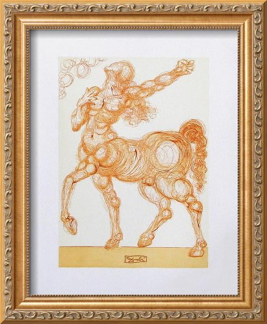 Salvador Dali "Divine Comedie, Enfer 25: Le Centaure" (1 of 1)