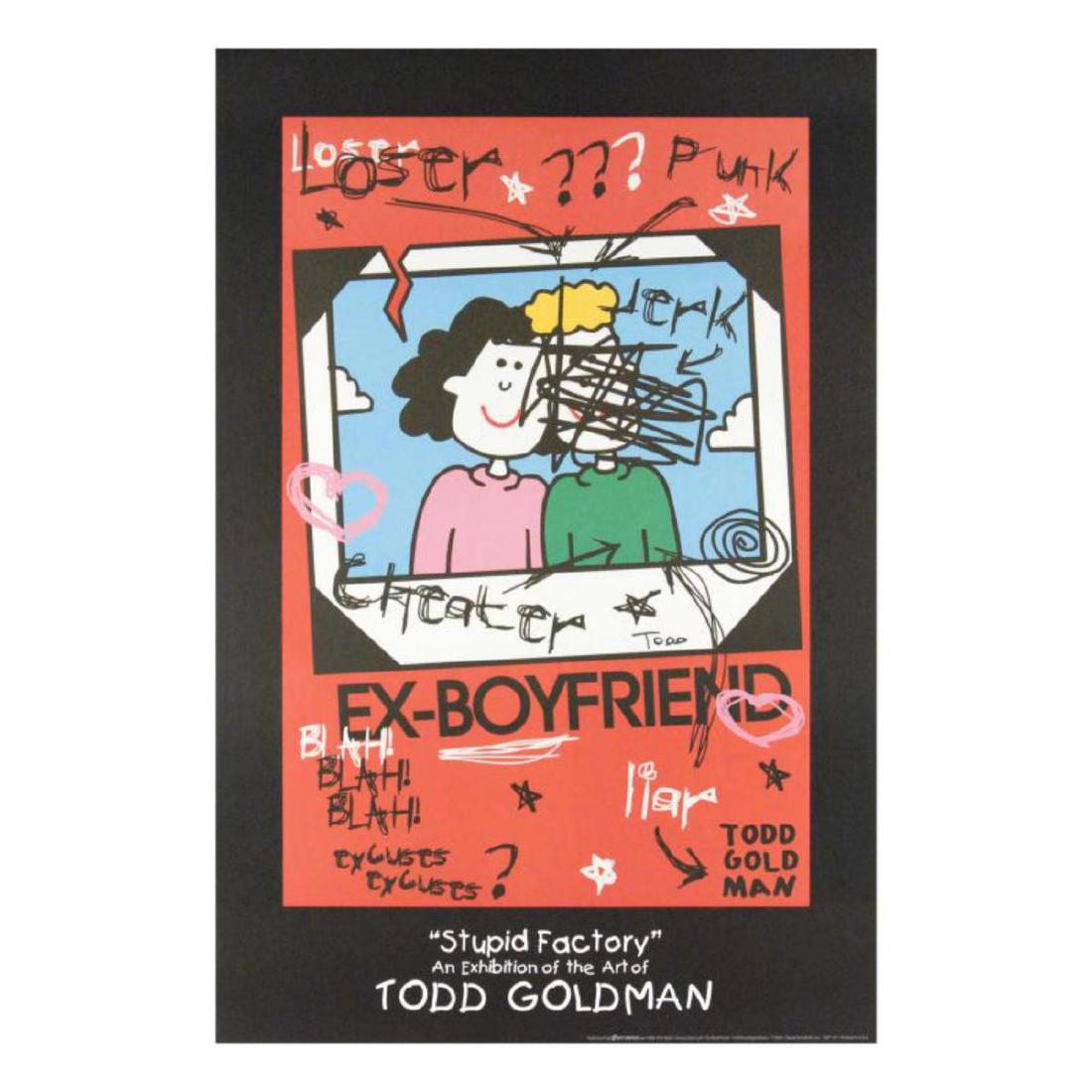 "Ex-Boyfriend" Fine Art Litho Poster Hand Signed by (1 of 2)