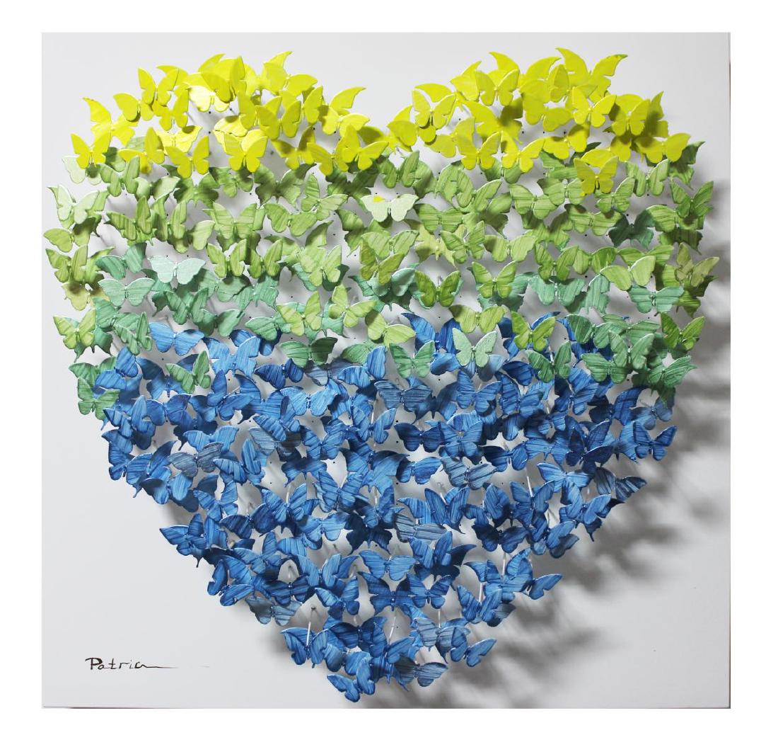 Patricia Govezensky- Original 3D Metal Art on Wood (1 of 4)