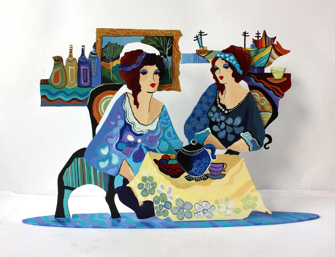 Patricia Govezensky- Original Painting on Cutout Steel (1 of 6)