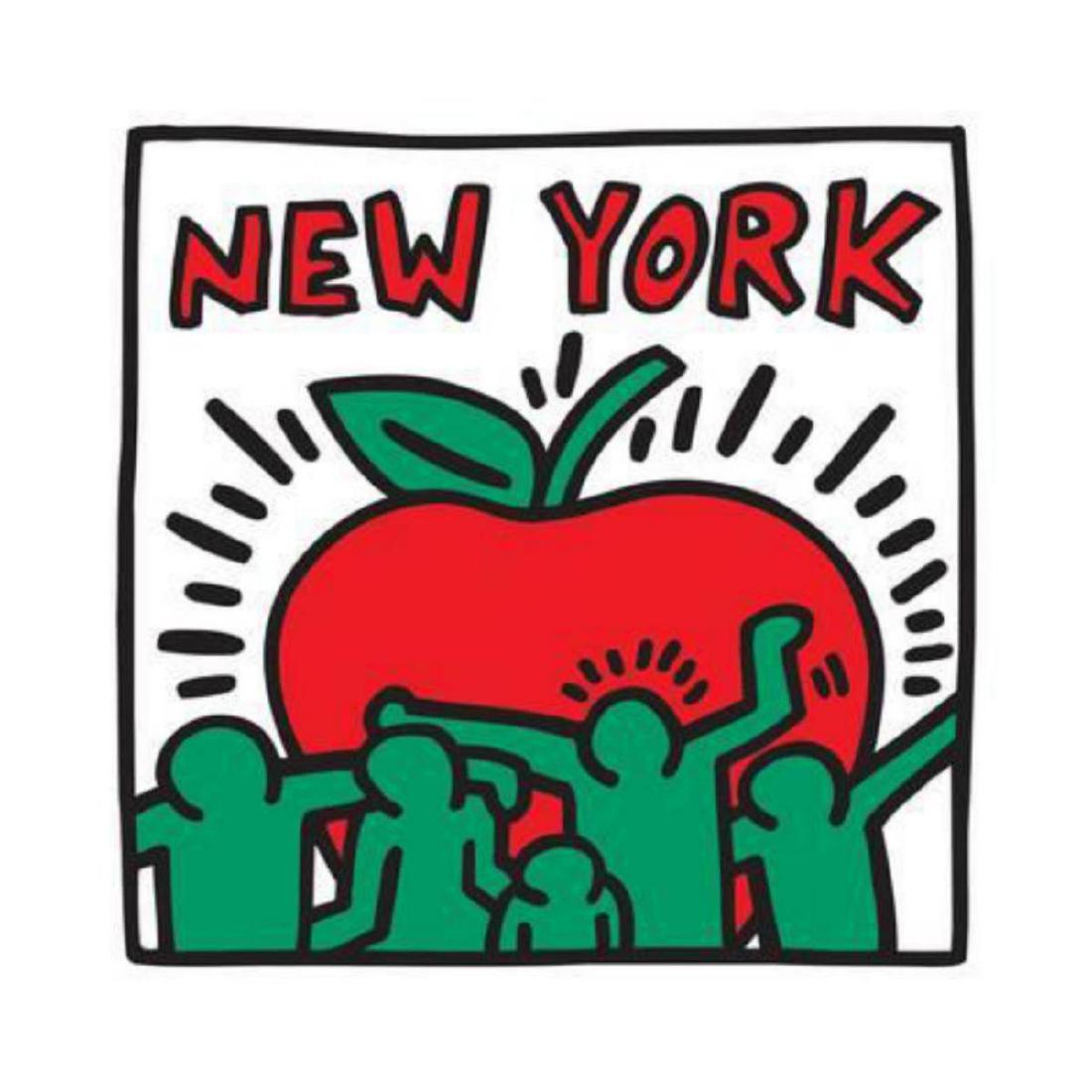 Keith Haring Untitled Pop Art - New York Offset: Artist: Keith Haring. Medium: Offset lithograph. Title: Untitled Pop Art - New York . Size: 24x24".