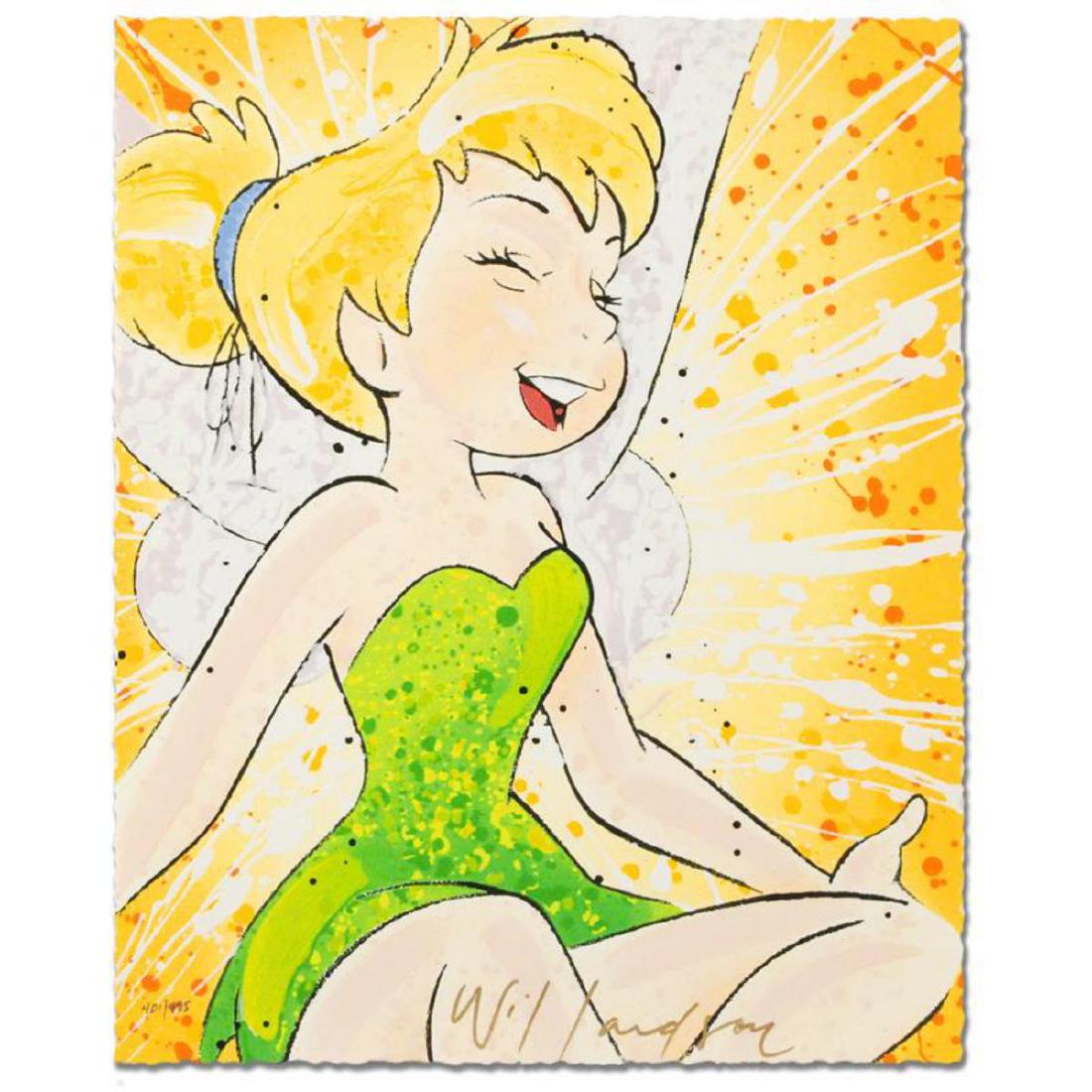 "Keeping It Light" Disney Limited Edition Serigraph by: With careful details, loyalty to original Disney creations, and a unique, personal flair, David Willardson's artwork is perfect for the casual fan or the avid collector. "Keeping It Light" is a limite