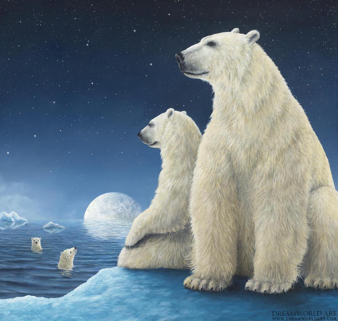 Robert Bissell "Ursa Major" Giclee on Canvas: Artist: Robert Bissell. Medium: Giclee on Canvas. Title: Ursa Major. Size: 38â€ x 36â€. 25. Based on a painting of the same name by Thomas Eakins (1844-1916), which depicted a group of men enjoy