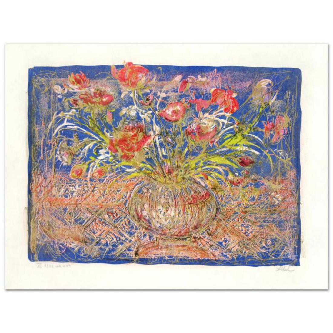 "Illusion" Limited Edition Lithograph by Edna Hibel: "Illusion" is a limited edition lithograph on rice paper, numbered and hand signed by Edna Hibel (1917-2014). Includes Certificate of Authenticity! Measures approx. 20" x 15" (with border), 16.5" x 12