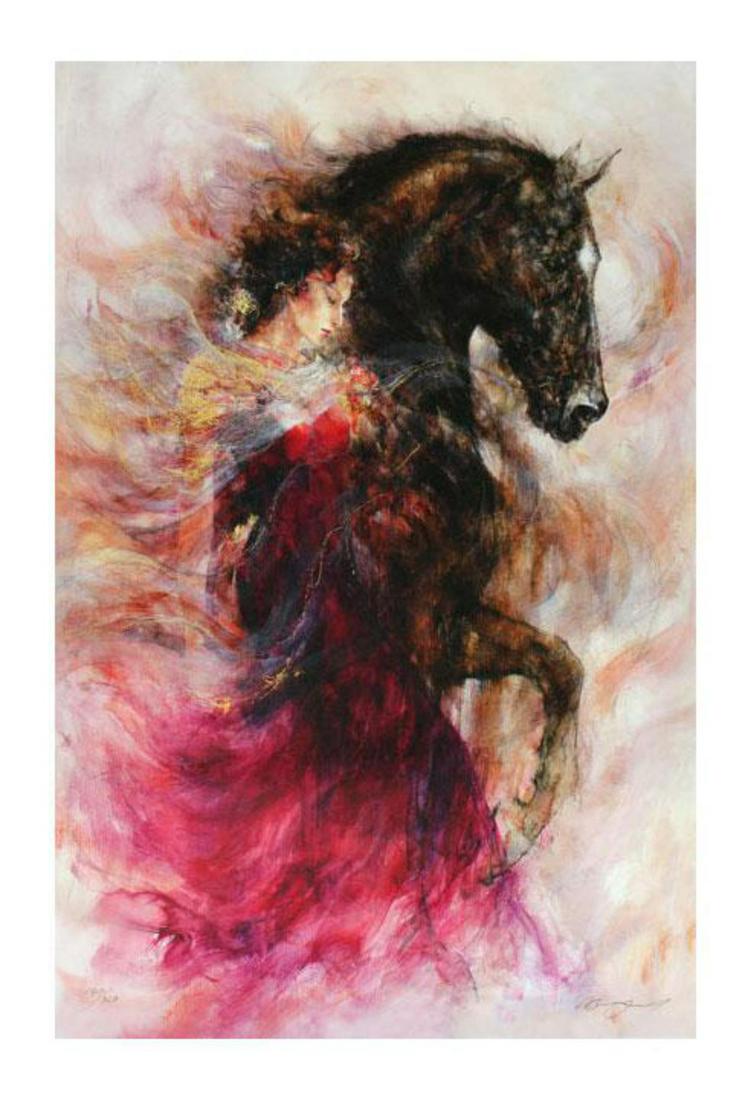 Gary Benfield "Midnight Star" Giclee on Paper: Artist: Gary Benfield. Medium: Giclee on Paper. Title: Midnight Star. Size: 26.25 x 18. Signed and numbered by the artist.
