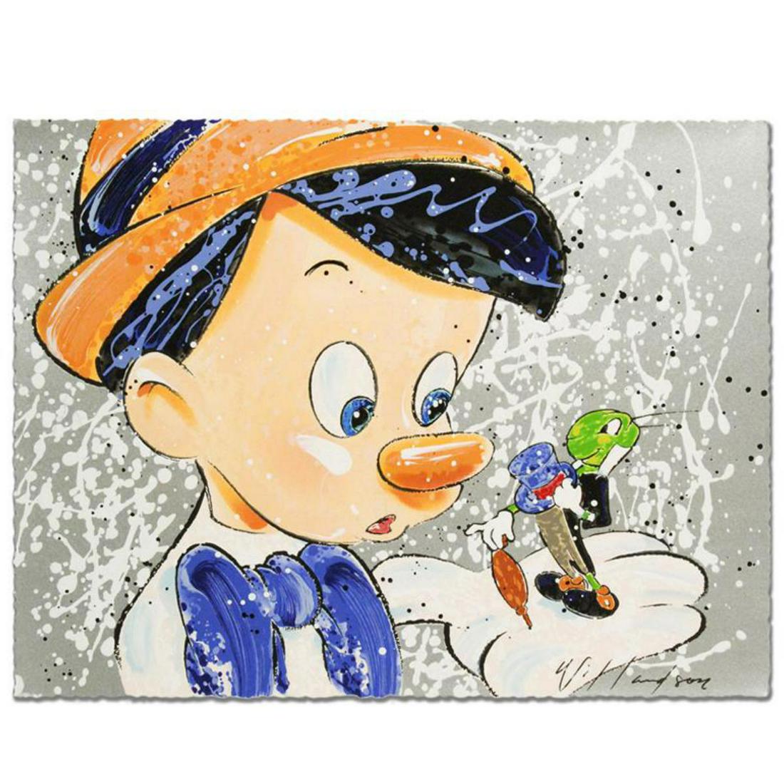 "Boy Oh Boy Oh Boy" Disney Limited Edition Serigraph by: With careful details, loyalty to original Disney creations, and a unique, personal flair, David Willardson's artwork is perfect for the casual fan or the avid collector. "Boy Oh Boy Oh Boy" is a limit