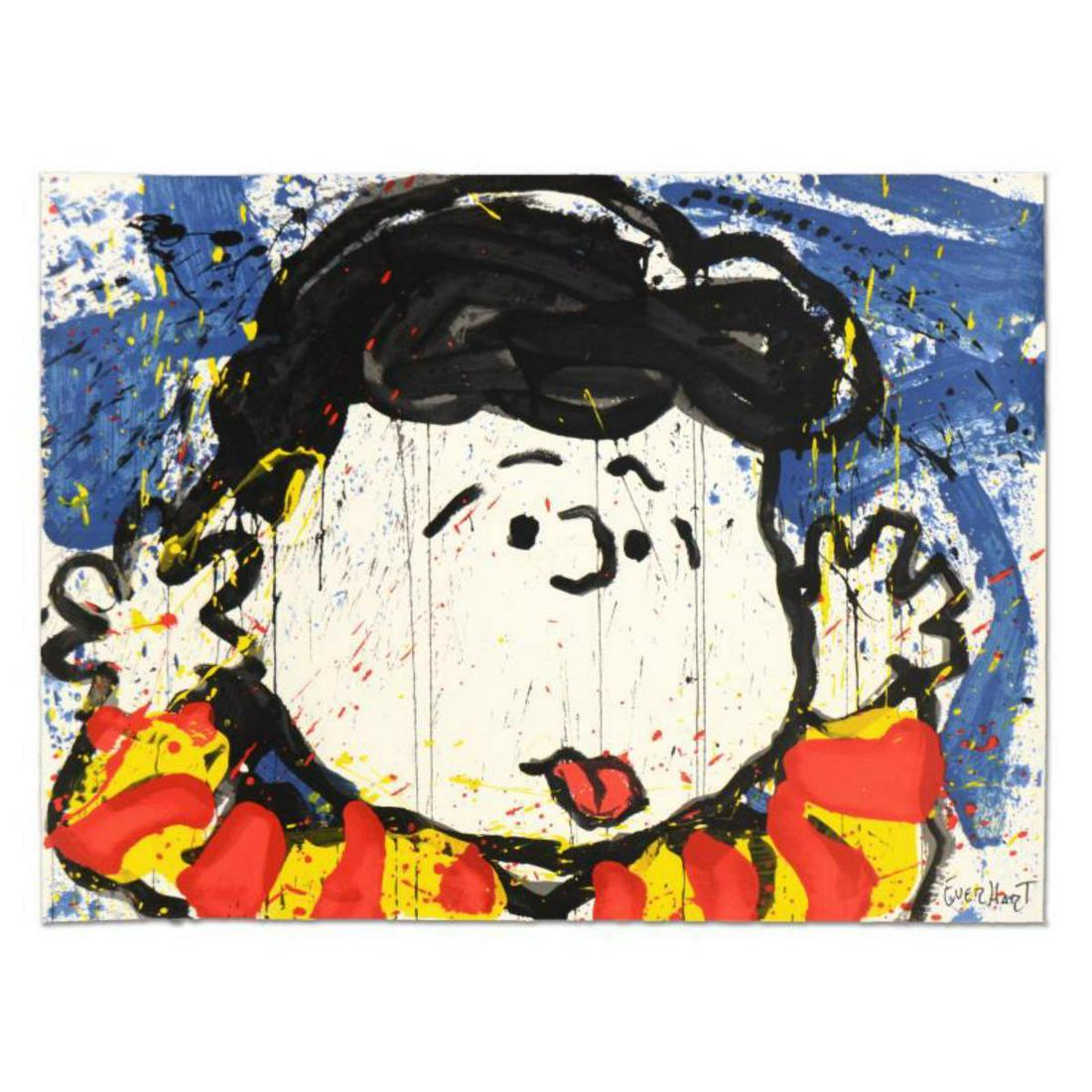 Tom Everhart- Hand Pulled Original Lithograph "No: Artist: Tom Everhart. Medium: Hand Pulled Original Lithograph. Title: No Apologies. Size (Unframed): 22.5" x 30". Certificate of Authenticity: Is included. Additional: Tom Everhart is the only artist 