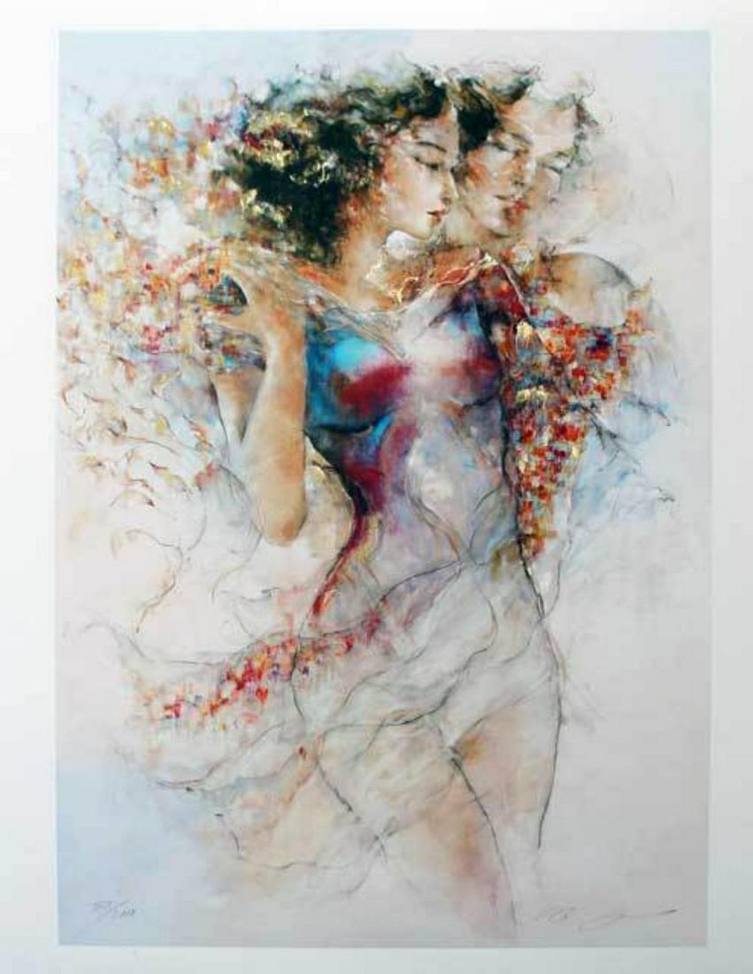 Gary Benfield "Devotion" Giclee on Paper: Artist: Gary Benfield. Medium: Giclee on Paper. Title: Devotion. Size: 22 x 14.25. Signed and numbered by the artist.