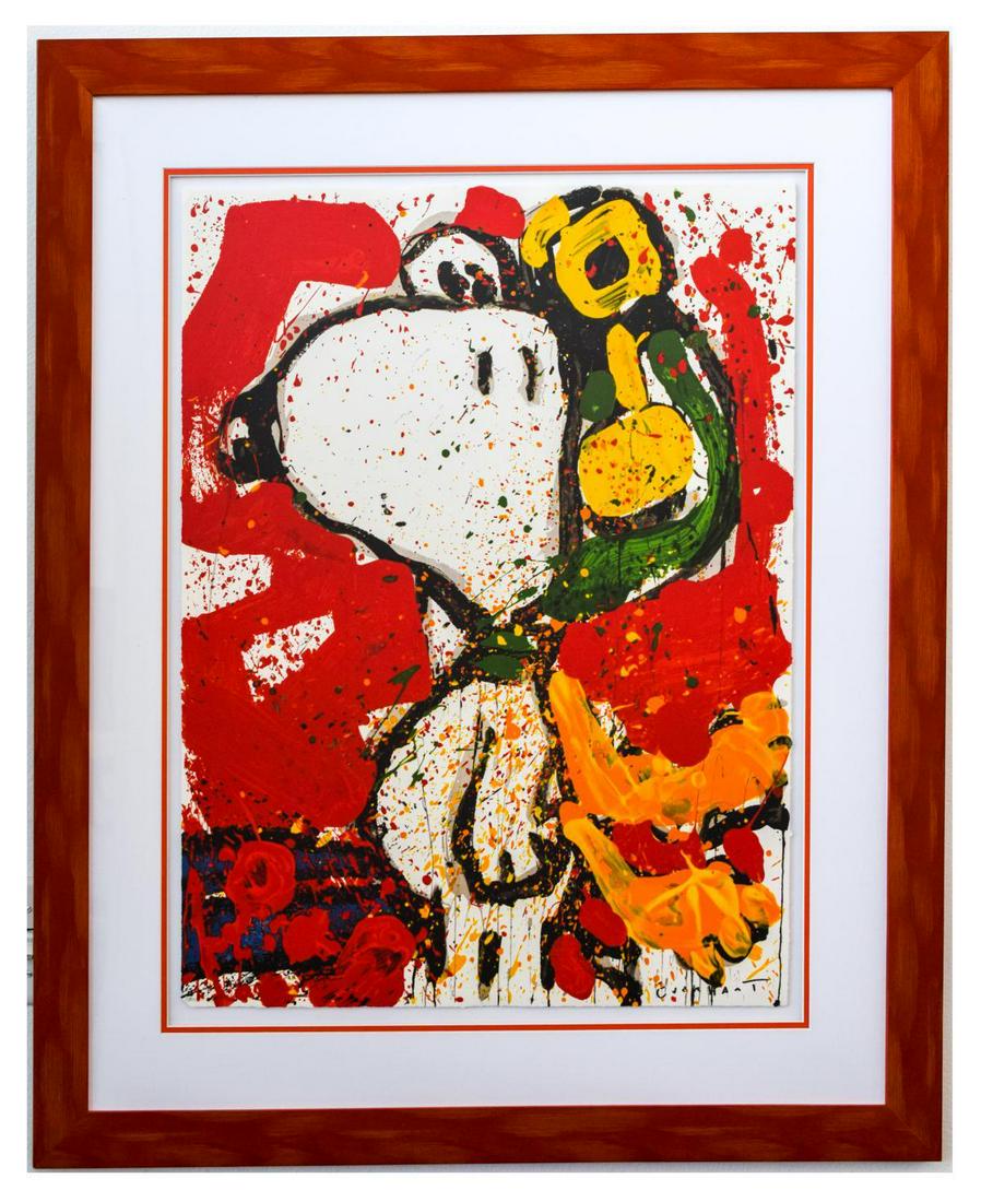 Tom Everhart- Hand Pulled Original Lithograph "To: Artist: Tom Everhart. Medium: Hand Pulled Original Lithograph. Title: To Remember. Size (Unframed): 30" x 22.5". Size (Framed): 41" x 33.5". Certificate of Authenticity: From the publisher. Additional