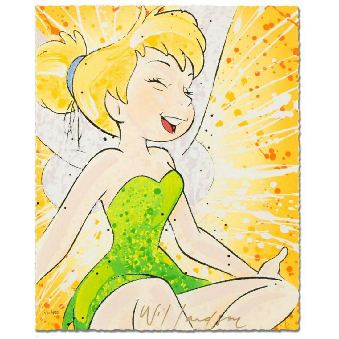 "Keeping It Light" Disney Limited Edition Serigraph by: With careful details, loyalty to original Disney creations, and a unique, personal flair, David Willardson's artwork is perfect for the casual fan or the avid collector. "Keeping It Light" is a limite