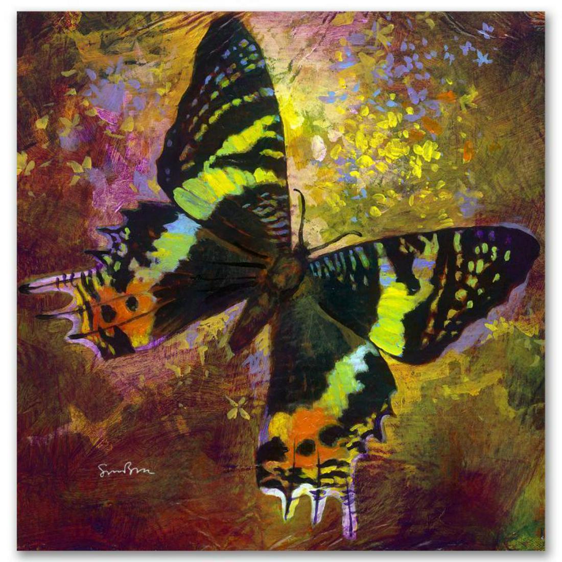 "Amazing Grace" Limited Edition Giclee on Canvas by: "Amazing Grace" is a limited edition giclee on canvas, numbered and bearing Bull's authorized signature. This piece comes gallery wrapped. Includes Letter of Authenticity. Measures approx. 12" x 12" x