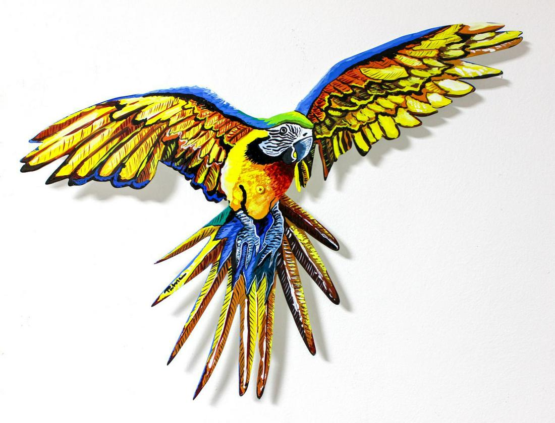 Patricia Govezensky- Original Painting on Laser Cut (1 of 2)