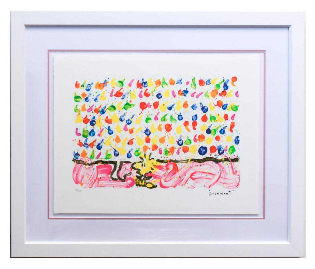 Tom Everhart- Hand Pulled Original Lithograph "Tweet (1 of 4)
