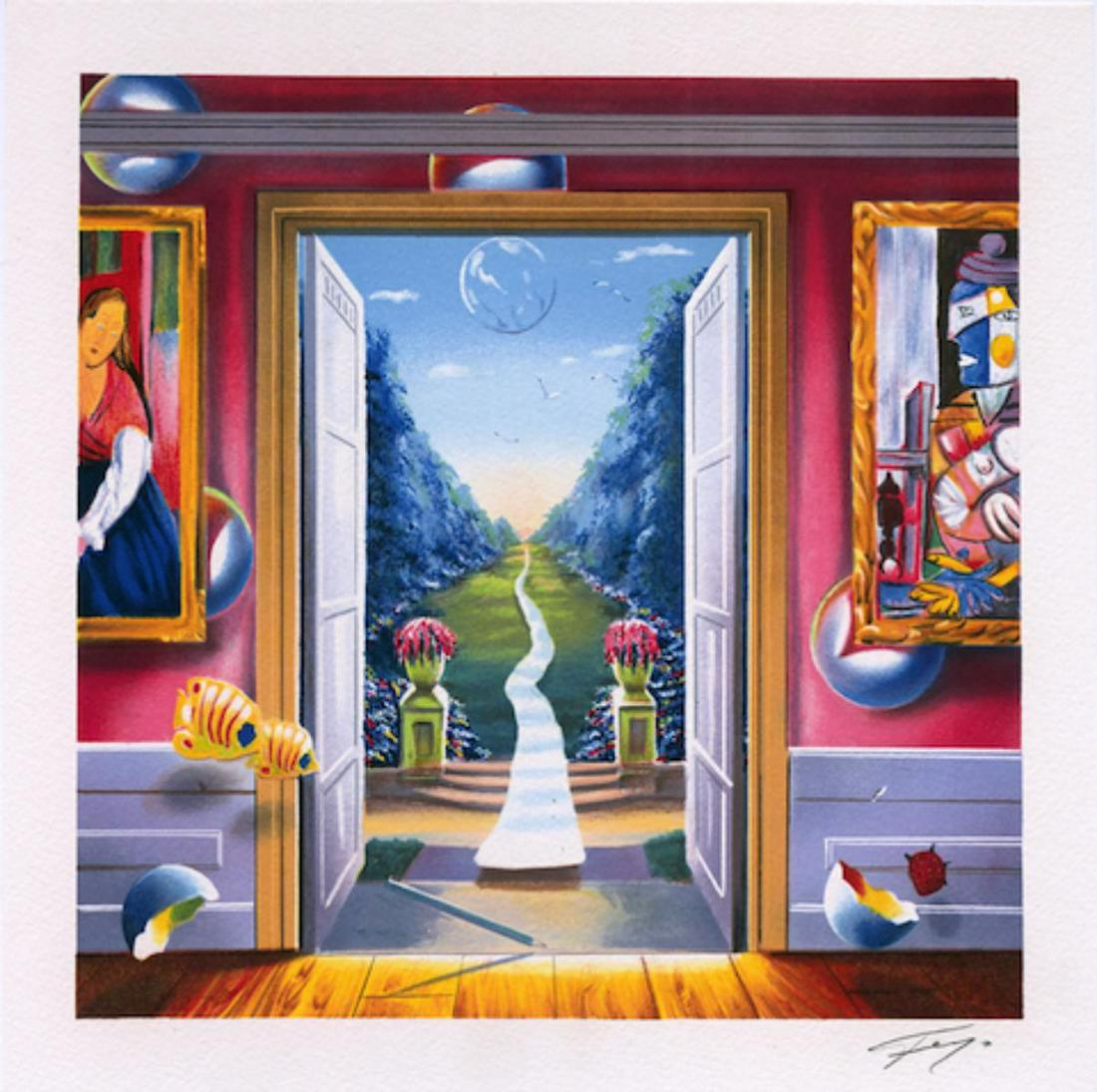 Ferjo Original Lithograph Hand Signed and Numbered (1 of 1)