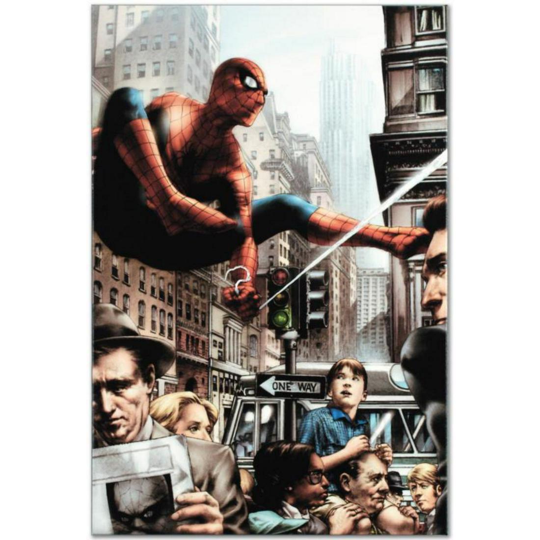 Marvel Comics "Marvels: Eye of the Camera #2" Numbered: A piece of comic book history, this limited edition, from original art by Jay Anacleto, depicts the heroic Spider-Man. Efren "Jay" Anacleto is best known for his highly detailed and photo-realistic pe