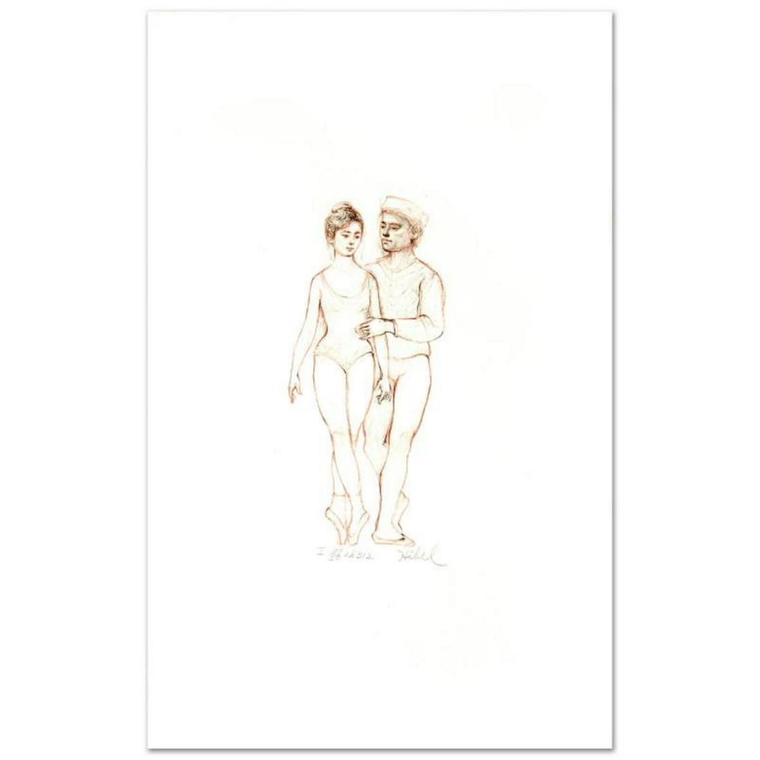 "Prelude" Limited Edition Lithograph by Edna Hibel: "Prelude" is a limited edition lithograph on paper, numbered and hand signed by Edna Hibel (1917-2014). Includes Certificate of Authenticity! Measures approx. 13" x 20" (border) 4.5" x 10" (image). Re