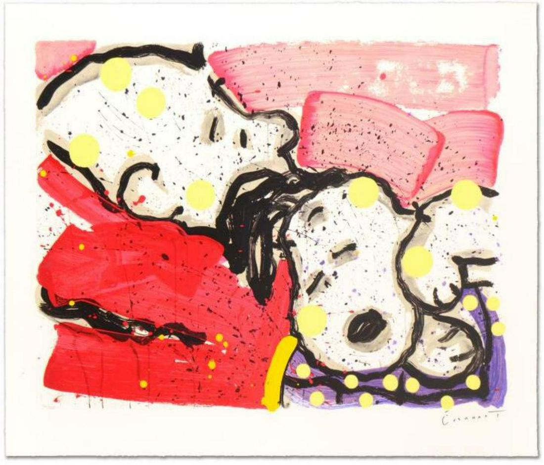 Tom Everhart- Hand Pulled Original Lithograph "Mellow: Artist: Tom Everhart. Medium: Hand Pulled Original Lithograph. Title: Mellow Jello 2000. Size (Unframed): 22.5" x 30". Certificate of Authenticity: From the publisher. Reference# 12638.