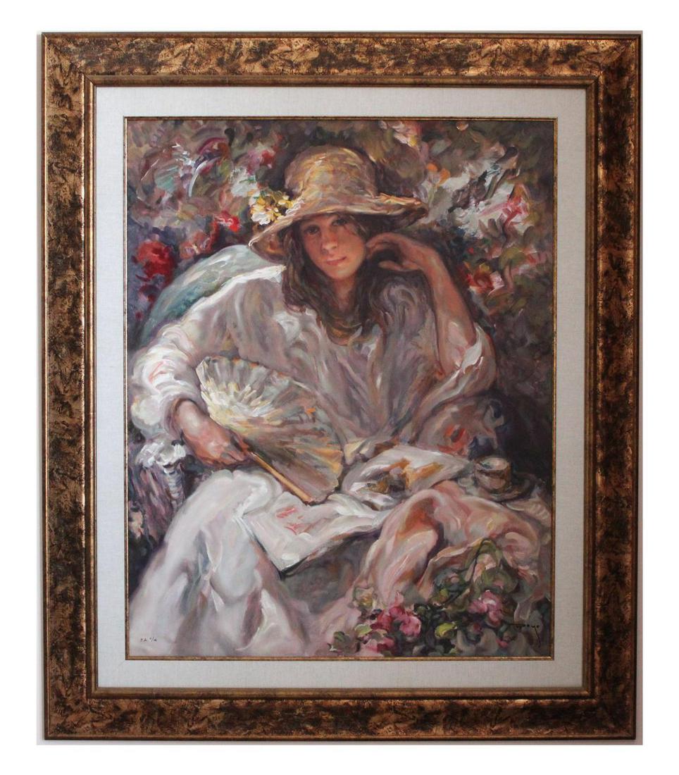 Jose Royo- Serigraph on Wood Panel "SOL Y SOMBRA": Artist: Jose Royo. Medium: Serigraph on Wood Panel. Title: SOL Y SOMBRA. Size (Unframed): 36" x 28.5". Size (Framed): 47" x 40". Certificate of Authenticity: is included. Reference# 10204.