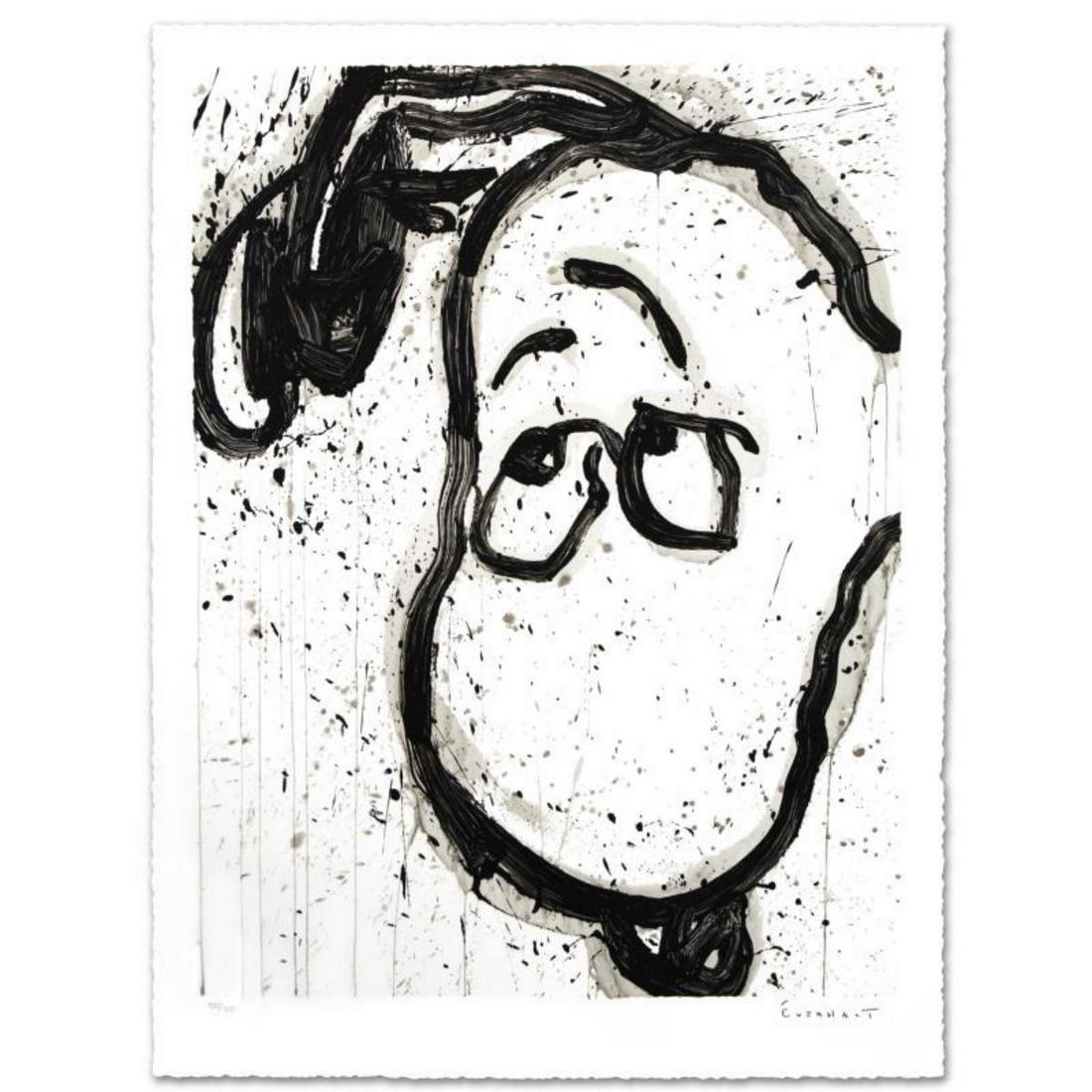 "I Can't Believe my Ears, Darling" Limited Edition Hand: "I Can't Believe my Ears, Darling" is a limited edition hand pulled original lithograph on museum quality deckle-edge paper, numbered and hand signed by Tom Everhart. This is one of the final Everhart