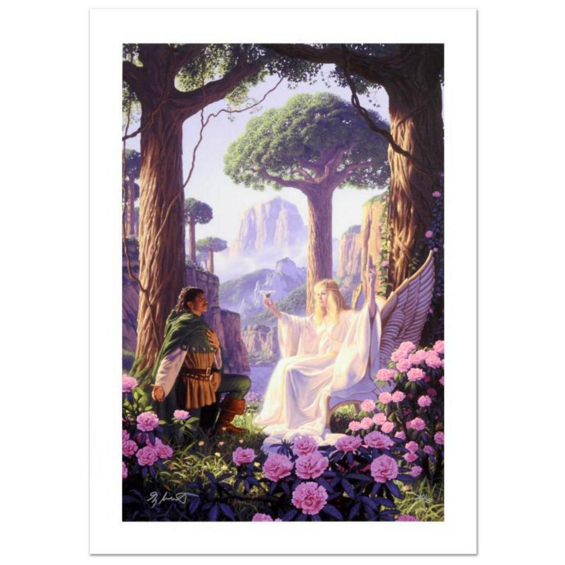 "The Gift Of Galadriel" Limited Edition Giclee on: Known world wide for his fantasy and science fiction illustrations, Greg Hildebrandt has created an abundance of fascinating artwork including, and most notably his illustration work for J.R.R. Tolkie