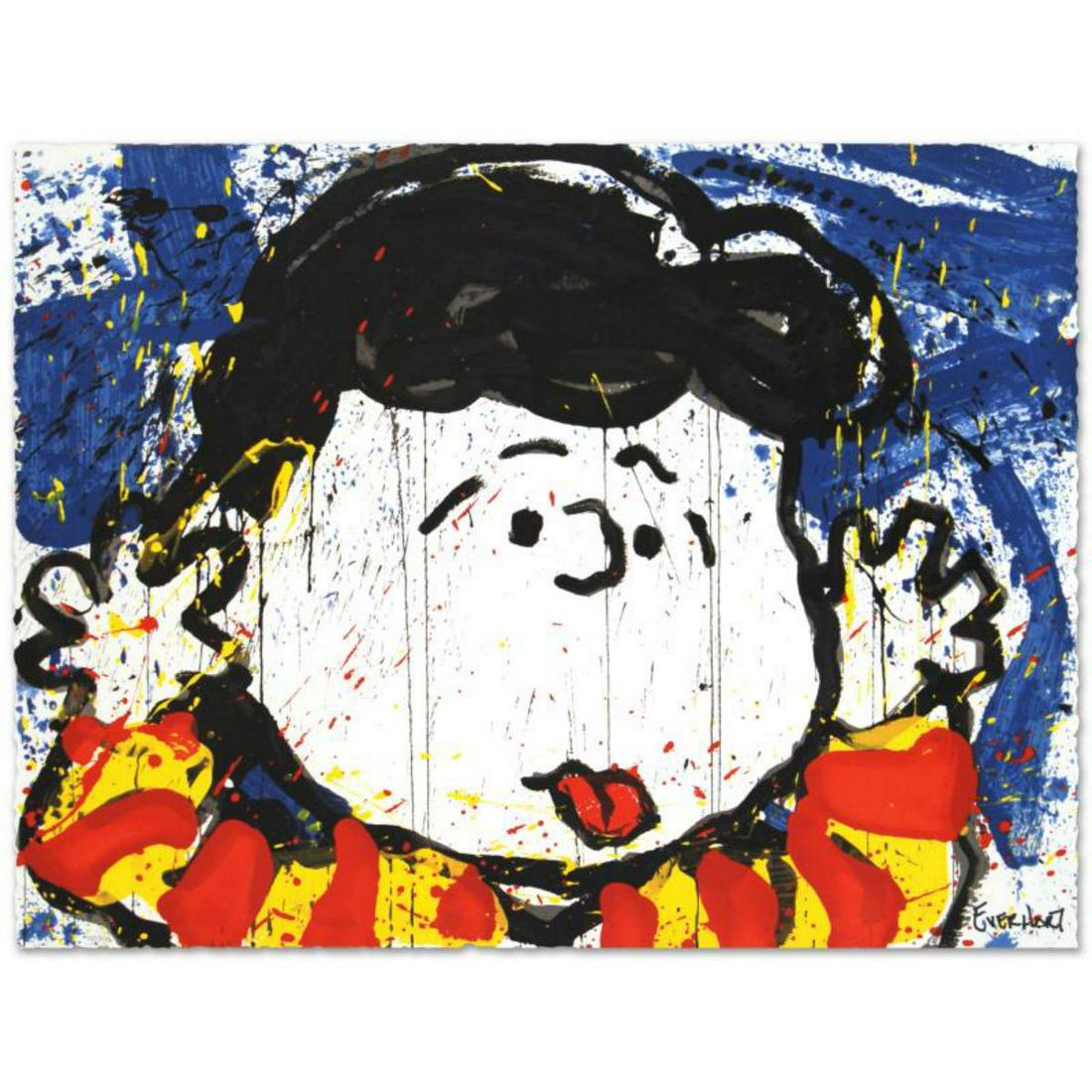 "No Apologies" Limited Edition Hand Pulled Original: "No Apologies" is a limited edition hand pulled original lithograph on museum quality deckle-edge paper, numbered and hand signed by Tom Everhart. This is one of the final Everhart editions to be crea