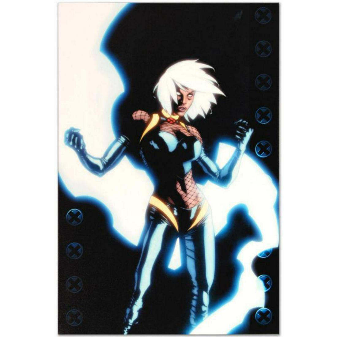 Marvel Comics "Ultimate X-Men #89" Numbered Limited: A piece of comic book history, this limited edition, from original art by Yanick Paquette, depicts the classic character Storm. Paquette is a Canadian penciller in North American comics, and he has wo