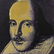 Steve Kaufman (1960-2010), "Shakespeare" Hand Painted - 2