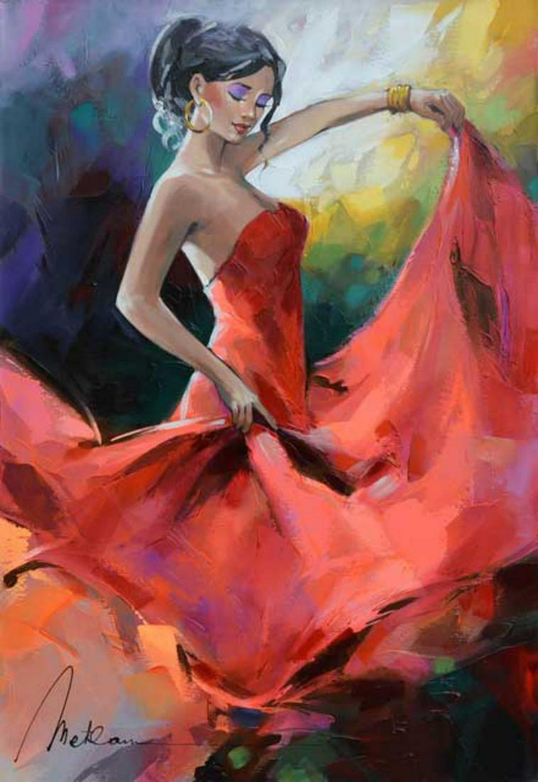 Anatoly Metlan Original Acylic On Canvas