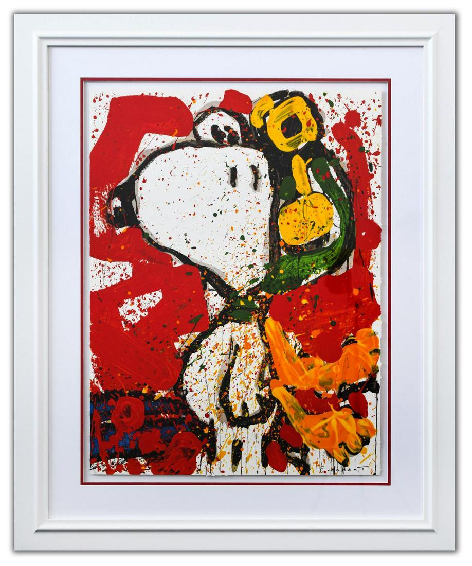 Tom Everhart- Hand Pulled Original Lithograph "To: Artist: Tom Everhart. Medium: Hand Pulled Original Lithograph. Title: To Remember. Size (Unframed): 30" x 22". Size (Framed): 39" x 31". Limited Edition: Hand Signed and Numbered. Certificate of Authe