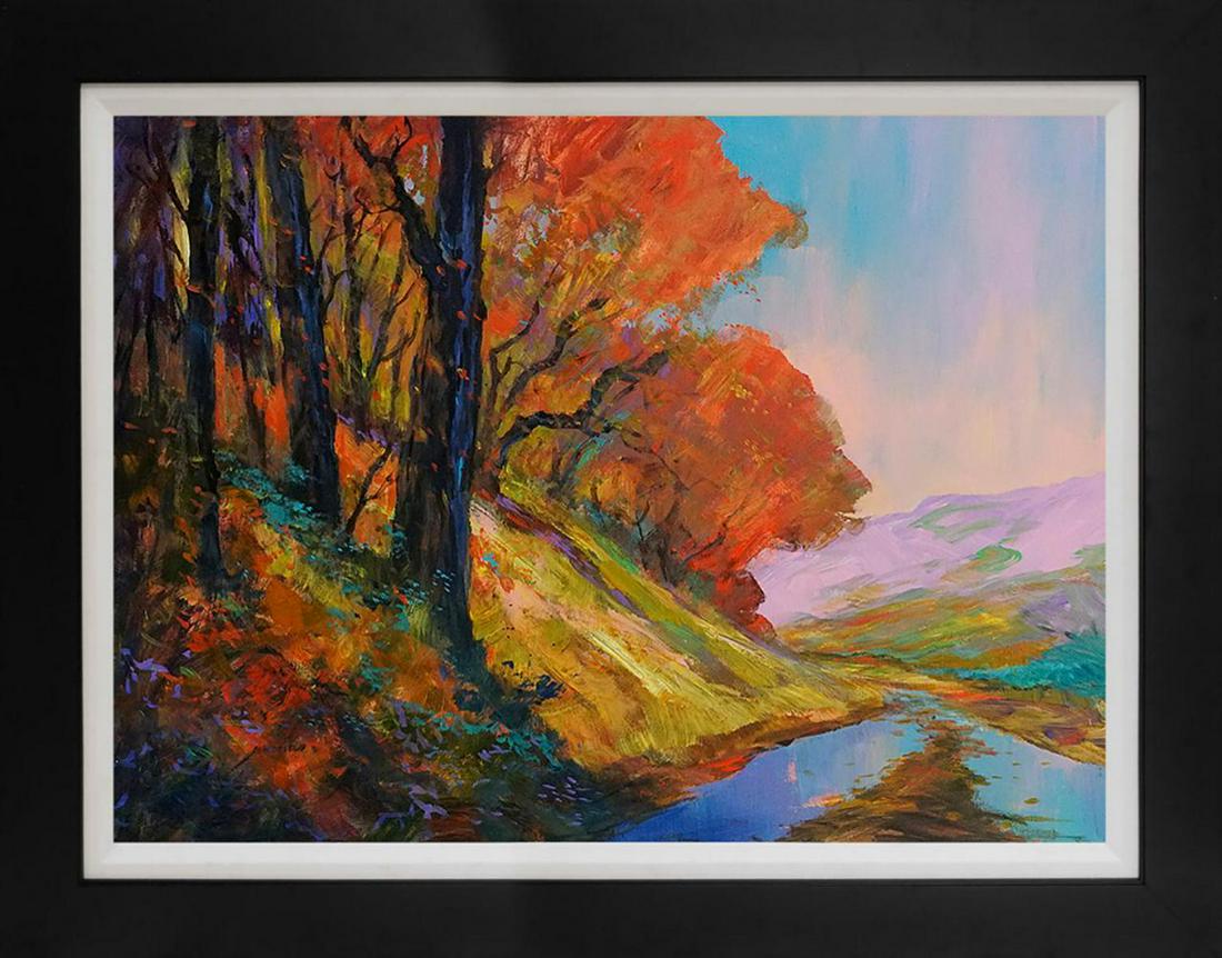 Michael Schofield Original acrylic painting on canvas: Artist: Michael Schofield. Medium: Original acrylic painting on canvas. Title: . Signature: Hand Signed. Size: 24x30". Reference# 30398.